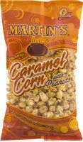 Mängden socker i Martin's creamy caramel corn with peanuts