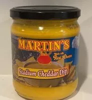 Mängden socker i Martin’s Stadium Cheddar Dip