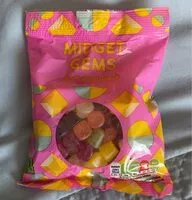 Mängden socker i Midget Gems