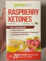 Mängden socker i Raspberry Keytones herbal tea