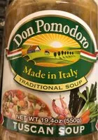 Mängden socker i Tuscan Soup