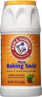 Mängden socker i Pure baking soda shaker