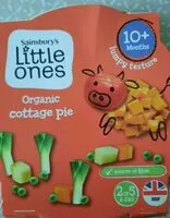 Mängden socker i Organic cottage pie