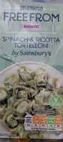 Mängden socker i Spinaci & ricotta tortelloni by sainsbury's