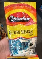 Mängden socker i Gummi sharks