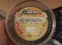 Mängden socker i Milk Chocolate Almonds