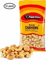 Mängden socker i Unsalted raw cashews all natural and low calorie