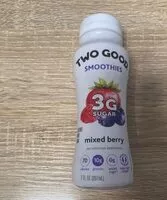 Mängden socker i Smoothie Mixed Berry
