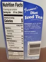 Mängden socker i Farmers Tea