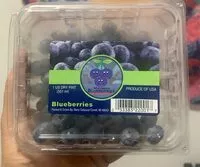 Mängden socker i Blueberries