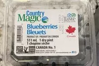 Mängden socker i Blueberries