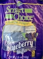 Mängden socker i Blueberry muffin