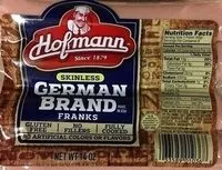 Mängden socker i German Brand Skinless Franks
