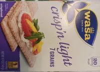 Mängden socker i Crispn light 7 grains crispbread