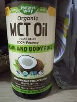 Mängden socker i Organic MCT Oil