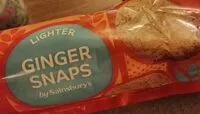 Mängden socker i Lighter ginger snaps