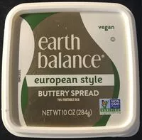 Mängden socker i Earth Balance European style
