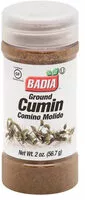 Mängden socker i Ground Cumin