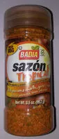 Mängden socker i Sazon