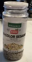 Mängden socker i Tri color sesame seeds