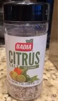 Mängden socker i Citrus salt