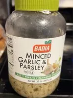 Mängden socker i Badia minced garlic & parsley