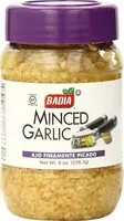 Mängden socker i Minced Garlic