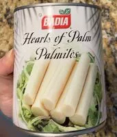 Mängden socker i Hearts of palm