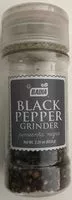 Mängden socker i Badia Black Pepper Grinder