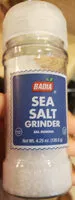 Mängden socker i Sea Salt Grinder