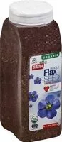 Mängden socker i Organic flax seed
