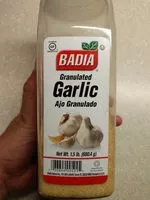 Mängden socker i Garlic granulated
