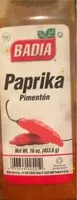 Mängden socker i Paprika