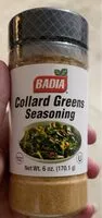 Mängden socker i Collard green seasoning