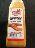 Mängden socker i Badia Ground Turmeric 16 Oz (435.6g)