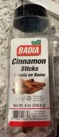 Mängden socker i Cinnamon Sticks