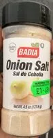 Mängden socker i Onion Salt