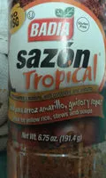 Mängden socker i Sazon tropical with annato corlander