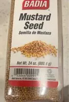 Mängden socker i Mustard seed
