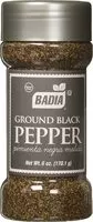 Mängden socker i Ground black pepper