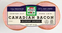 Mängden socker i Hickory Smoked Canadian Bacon