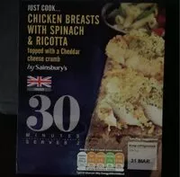 Mängden socker i Just cook ricotta chicken