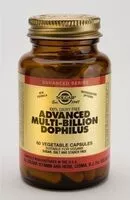 Mängden socker i Advanced Multibillion Dophilus - 60 Gélules - Solgar