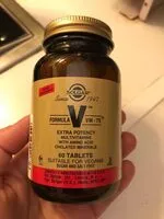 Mängden socker i Solgar Fórmula Vm-75-60