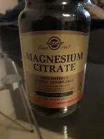 Mängden socker i Magnesium citrate