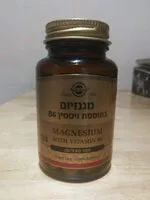 Mängden socker i Magnésium Vitamine B6 - 100 Tablettes - Solgar