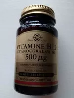 Mängden socker i Vitamine B12 500μg - 50 Gélules - Solgar