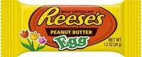 Mängden socker i Easter chocolate candy peanut butter egg