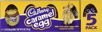 Mängden socker i Caramel eggs package of eggs