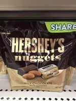 Mängden socker i Nuggets milk chocolate with almonds